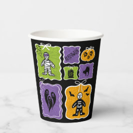 キュートなママのコケットハロウィン 紙コップ