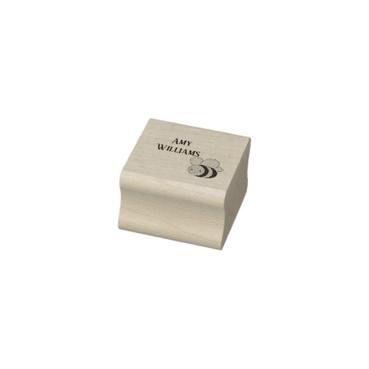 キュートなマルハナバチのオーダーメイド ラバースタンプ (スタンプ)