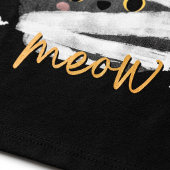 キュートなミイラ猫のニャーガールズハロウィン Tシャツ