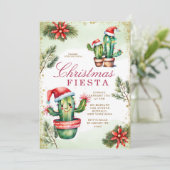 キュートなメキシカンサボテン冬クリスマスフェスタ 招待状 (スタンド正面)