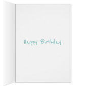 キュートなメキシコ産サボテンの誕生日デザートアート (内側 (右))