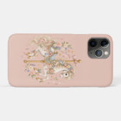 キュートなメリーゴーラウンドの馬 ビンテージアート Case-Mate iPhoneケース (裏面(横))