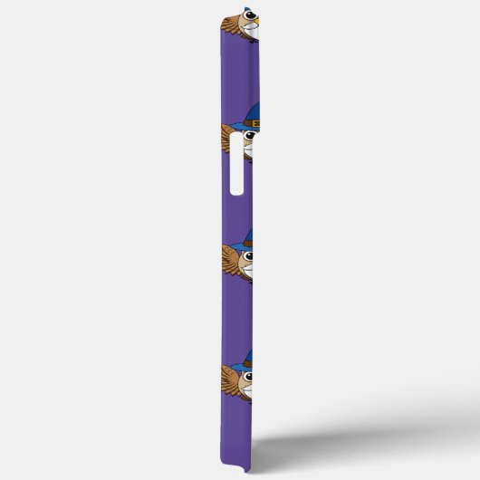 キュートなメルリンザウィザードフクロウの漫画 Case-Mate iPhoneケース (裏面 / 右)