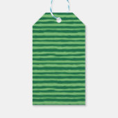 キュートなメロンパーティーパーソナライズされたありがとう ギフトタグ (裏面)