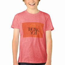キュートなモダン・タイポグラフィ・キッズTシャツ