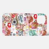 キュートなモチベーション – ポジティブな名言 かわいい Case-Mate iPhoneケース (裏面 (横))