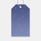 キュートなユニコーンとギフトラベルありがとう ギフトタグ (裏面)