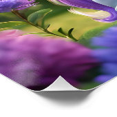 キュートなユニコーン光沢ポスター ポスター (コーナー)