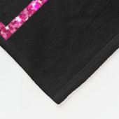 キュートなラインダンスディバシャツLine Dancers Gift フリースブランケット (角)