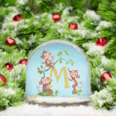 キュートなラッキーザルとモノグラム (クリスマス)