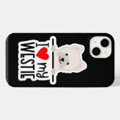 キュートなラブ・ウエスティ Case-Mate iPhoneケース iPhone 14 Plusケース (裏面横)