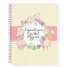 キュートなラマとクロチェットプロジェクトのノート