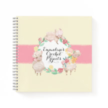 キュートなラマとクロチェットプロジェクトのノート