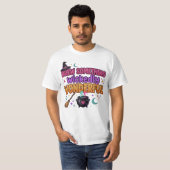 キュートなラメのハロウィンデザイン Tシャツ (正面フル)