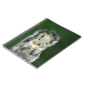 キュートなリスの野生生物写真 ノートブック (左側)