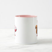 キュートなリスパーソナライズされたリスマグ マグカップ (中央)