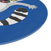 キュートなリングの尻尾踊り漫画イラストレーション カッティングボード (角)