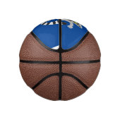 キュートなリングの尻尾踊り漫画イラストレーション ミニバスケットボール (右)