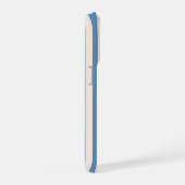 キュートなレトロチェリーストライプ iPhoneケース (右側面)