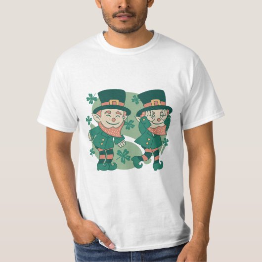 キュートなレプレシャンGRIDDY DANCEST PATRICKS DAY2023 Tシャツ (正面)
