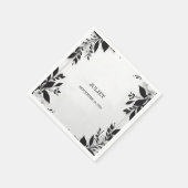 キュートなロープ ウェア タイング ザ ノット ブライダル シャワー スタンダードカクテルナプキン (角)