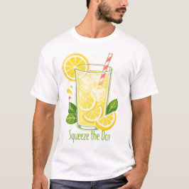 キュートな一日を生きるレモネードサマー Tシャツ