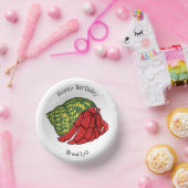 キュートな仙人カニ漫画イラストレーション ペーパーボウル (パーティー)