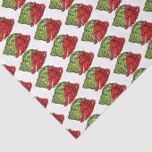 キュートな仙人カニ漫画イラストレーション 薄葉紙 (詳細)