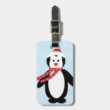 キュートな冬のクリスマスペンギン