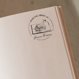 キュートな切り身の本 ラバースタンプ