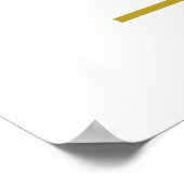 キュートな北極ビジネスの看板ポスター ポスター (角)