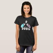 キュートな医療ハロウィン・ブー一服 Tシャツ (正面フル)