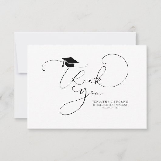 キュートな台本書道卒業 (正面)