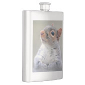 キュートな奇妙なリスのプロフィール写真 フラスク (右)