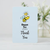 キュートな女王ビー王冠ありがとう サンキューカード (スタンド正面)