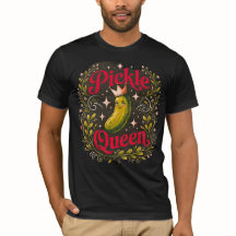 キュートな女王様のピクルス グラフィックTシャツ | ファンタジーな