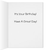 キュートな好奇心の赤いキツネ誕生日 (内側(右))