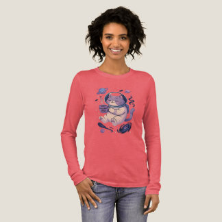 キュートな宇宙猫アート | メオーストラナウトフュエル マグ&Tシャツ トライブレンドTシャツ