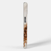 キュートな宗教的な妊婦 レース フラワー ハト Case-Mate iPhoneケース (裏面 / 右)
