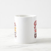 キュートな平和愛コーヒーワードアート コーヒーマグカップ (中央)