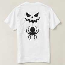 キュートな幽霊とカボチャのハロウィンTシャツ - スプーキーシーズン