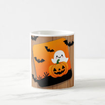 キュートな幽霊のハロウィンマグカップ 2026