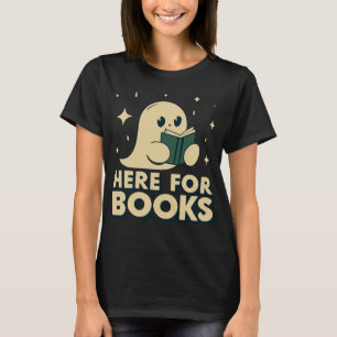 キュートな幽霊司書 Tシャツ
