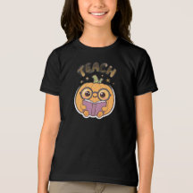 キュートな幽霊Tシャツ 子供用 - 面白いハロウィン シャツ