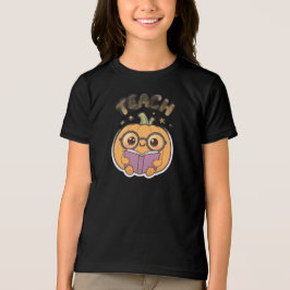 キュートな幽霊Tシャツ 子供用 - 面白いハロウィン シャツ