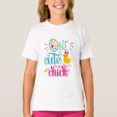 キュートな復活祭子供へ Tシャツ (正面)