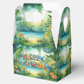 キュートな恐竜のビーフボックス フェイバーボックス (オープン)