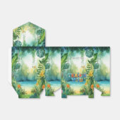 キュートな恐竜のビーフボックス フェイバーボックス (折り畳みなし)