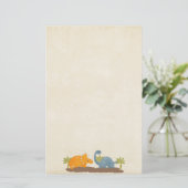 キュートな恐竜の先史時代の野生生物 (スタンド正面)