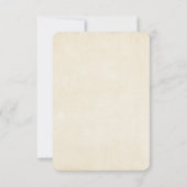 キュートな恐竜の先史時代の野生生物 出欠カード (裏面)